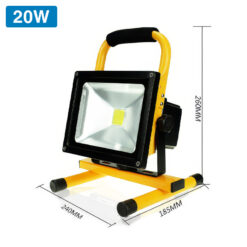 Đèn pha LED sạc tích điện SLSTD