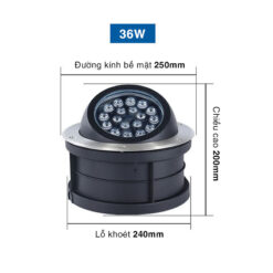 Đèn âm đất chỉnh hướng SLCHM