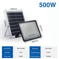 Đèn pha LED năng lượng mặt trời SL02