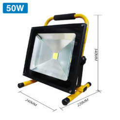 Đèn pha LED sạc tích điện SLSTD