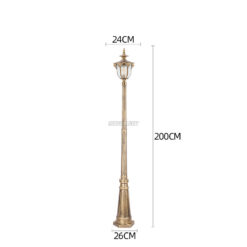 Cột đèn sân vườn SLCDSV502